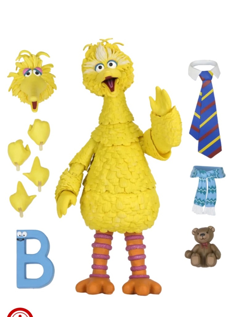 NECA SESAME STREET - ULTIMATE BIG BIRD 7"
SCALE ACTION FIGURE